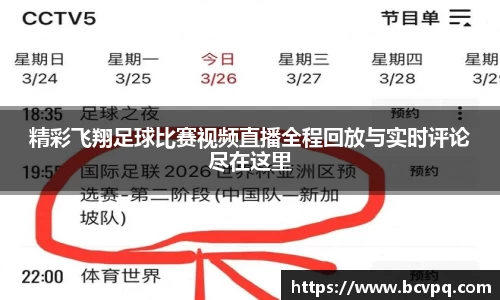 精彩飞翔足球比赛视频直播全程回放与实时评论尽在这里